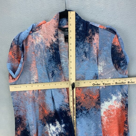 **SOLD**Ali Miles Sweater Womens Medium Open Front Cardigan Lightweight Thin - Picture 9 of 15